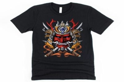 The Story Behind Japanese Mask Tee Designs